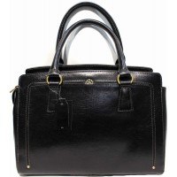Женская кожаная сумка портфель для документов Katana 66835 Black